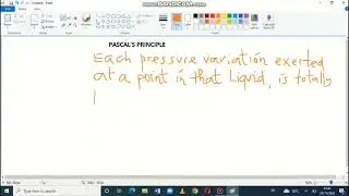 recognize PASCAL'S PRINCIPLE in seconds