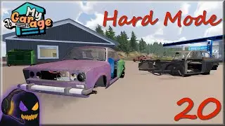 The New RACE CAR Begins! My Garage HARD MODE #20