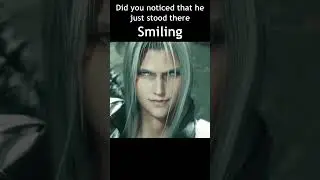 Did you know that Sephiroth did this at the end of FF7 Remake?  #shorts