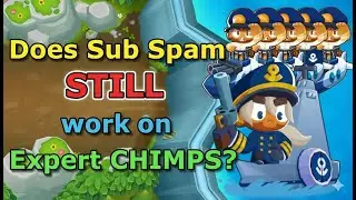 BTD6 Flooded Valley CHIMPS Easy Black Border Guide
