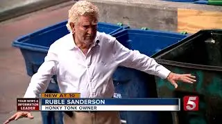 Bar Owners Concerned With Trash Left On Lower Broadway