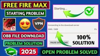 Free fire max starting Problem after ob39 update | Download Paused Because Wifi Is Disabled Problem