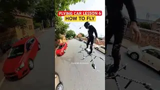 How to Fly a Flying Car with SkySurfer Aircraft 🚁 Flying Drone Vehicle. #shorts