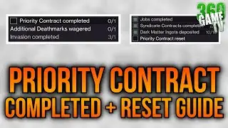 Priority Contract Completed + Reset Guide - Territory War Begins Step 11 + 14 Tutorial - Destiny 2