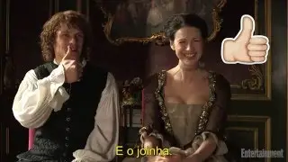 Outlander star EW funny Q&A (2/3) legendado