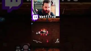 HOLY MANTLE CON TAINTED LOST #watilive #tboi #thebindingofisaac #shorts #short #shortvideo