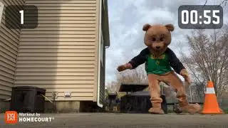 Bear Challenge Lateral Quickness