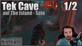 Tek Cave Solo 1/2 - The Island | Ark Highlight