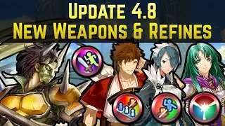 Legion, Shiro, Setsuna, & Cecilia New Weapons and Refines (Update 4.8) | Fire Emblem Heroes
