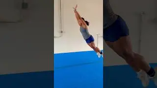 Power Hurdle Round Off!!! Tumbling Warm Up Drill! 🤩🎥🚀✨