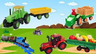 JCB Tractor Cartoon Video | Tata Dumper Truck Accident Pulling Out JCB 5CX Car Tractor