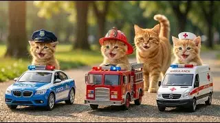 Mama Cat Trims Fur on the Farm and Makes Tiger Hat For Kittens At Home🐾🎩🐯 Luma MeowMama