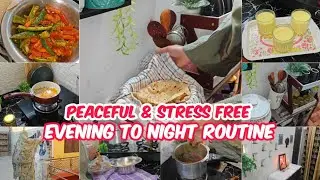 Peaceful & Stress free Winter Evening to Night Routine for Housewife ✅|| Smart HomeMaking Habits||