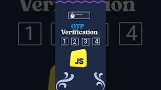 OTP Verification || how to create OTP Verification form using js html css | 