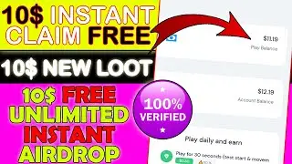 10$ Instant Claim | Earn Money Online | Latest Earning App | Today Airdrop Crypto