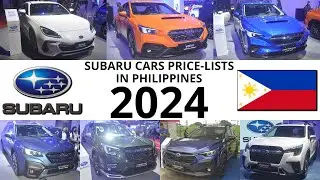 Subaru Cars Price-lists in Philippines 2024 | WRX, Crosstrek, Evoltis & MORE