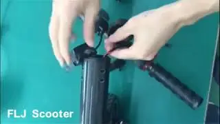 S3 Carbon Scooter Change Battery or Electric Board