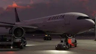Working As An Delta Airlines Pilot Flying From Vancouver to New York - Airbus A330-900
