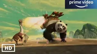 Kung fu panda(2008) dragon warrior selection scene | Amazon prime kids