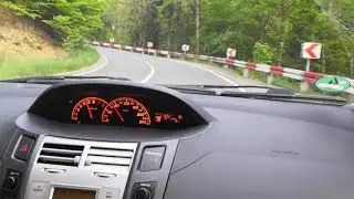 Toyota Yaris TS 1.8 VVTi  - POVdrive on Country Roads Part 3