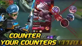GUSION VS FULL COUNTER META HEROES COUNTER YOUR COUNTERS🙈