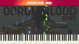 Oorum Blood - Dude | Synthesia Piano Tutorial | Sai Abhyankar | Pradeep Ranganathan