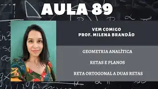 Reta ortogonal a duas retas