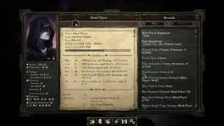 Pillars of Eternity - Solo Cipher (lvl 2) vs 3 Cave Bears [PotD]