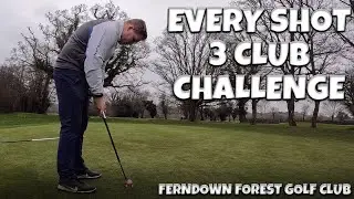 I Played 9 Holes With Only 3 Clubs! I Ferndown Forest Golf Club I Jack Williams Golf