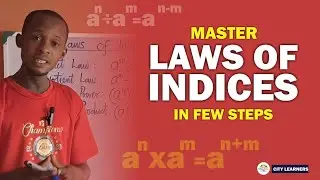 MASTER LAWS OF INDICES IN FEW STEPS | with worked examples