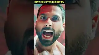 Deva Movie Trailer Review  #shorts #devatrailer #shahidkapoor