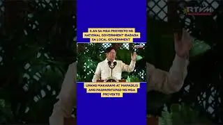 Ilan sa mga national projects ibababa sa local government units 