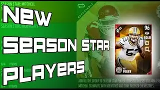 NEW SEASON STAR NICK PERRY!!!!! PLUS A NEW MITCHELL SCHWARTZ!!!!