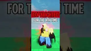 FORSAKEN GOT COPYRIGHTED AGAIN (4X) #roblox #forsaken #games #gaming #edit #fyp #showcase #shorts