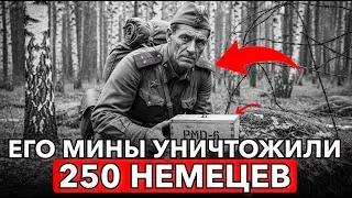 Его Расположение мин убило 250 немецев - это изменило всю тактику Минирования Навечно