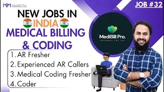 Latest Medical Billing JOBS in INDIA 2025 | Fresh/Experienced AR Caller & Coding JOBS | Apply Now!!!