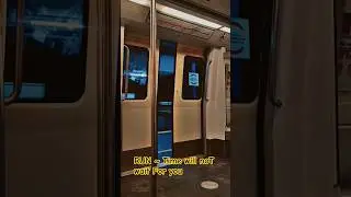 Time ⏳⌛⌛⏱️#delhimetro #dmrc #metro #time #quotes #motivational #train #travel #vibedeep #love #viral