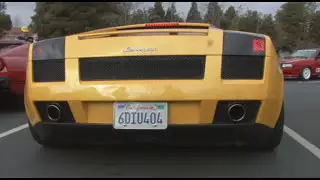 Lamborghini Gallardo With LOC Exhaust Startup