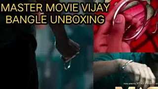 Master movie vijay bangle unboxing || master kaapu or kada|| HD  SNAPERS