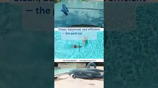 Clean less. Swim more. #SmartPoolSolutions #AquapoolTechnologies