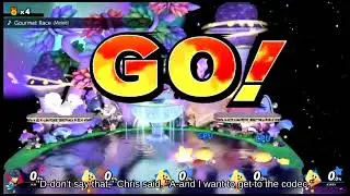 Invincibility Frame Olimar holding Capsule fighting on Coliseum | Wii U👨&zwj;👩&zwj;👧&zwj;👦