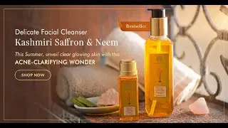 Delicate Facial Cleanser Kashmiri Saffron & Neem