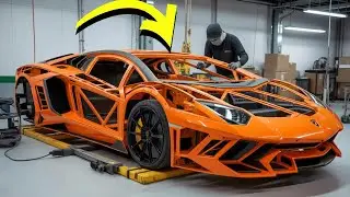 Homemade Lamborghini Build | Full Production Process from Start to Finish