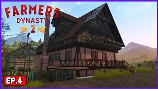 Новые кирпичи и доски выглядят отлично | Геймплей Farmers Dynasty 2 | Эпизод 4