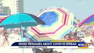 AM coverage: Mixed messages about COVID-19 spread