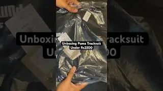 Unboxing Best Puma Tracksuit #tracksuit #mensfashion #shorts #viral
