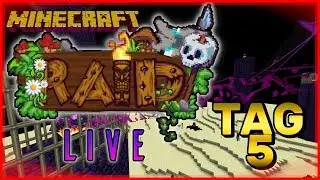 Minecraft RAID &ndash; Nochmal hochgefarmt? Tag 5 &ndash; Livestream | Quantumplays