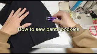 The simplest way to sew pants pockets | Son Sewing | Sew pockets