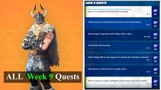 Fortnite All Week 9 Quests - Chapter 3 Season 3
