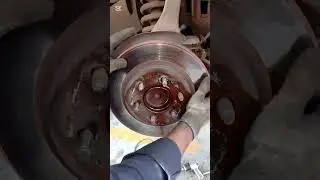 Ford expedition front Wheel brake rotor disc replacement